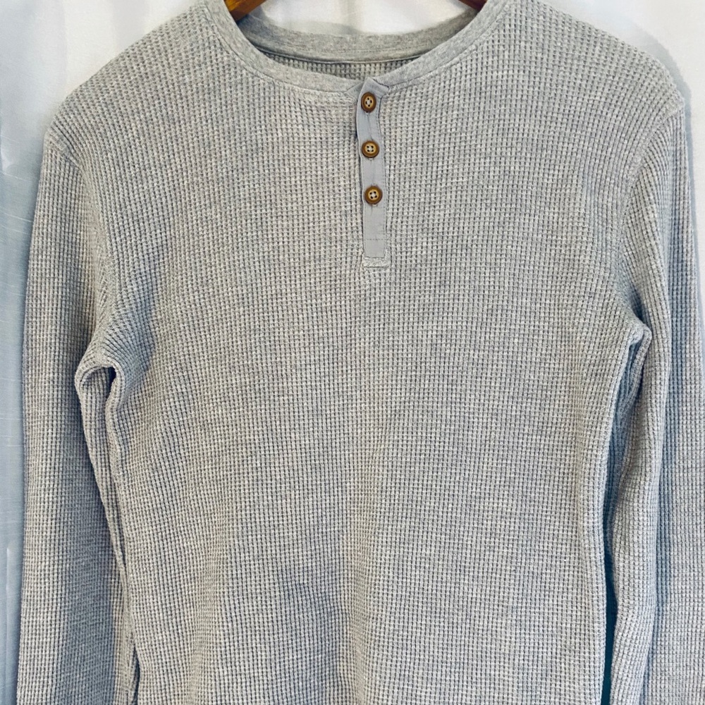 Tucker & Tate Boys’ Youth Sz 14/16, waffle henley.
